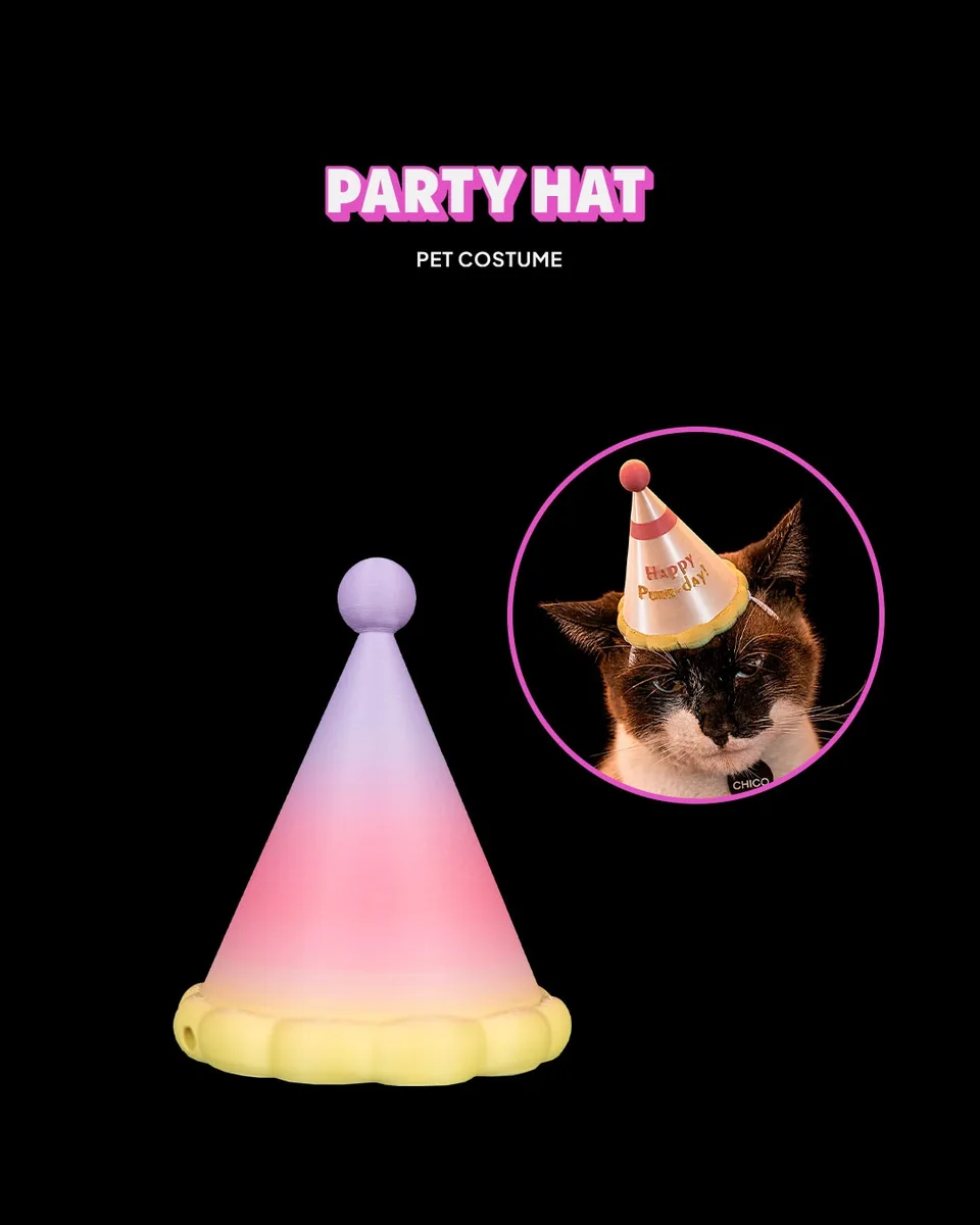 Party Hat - Pet Costume