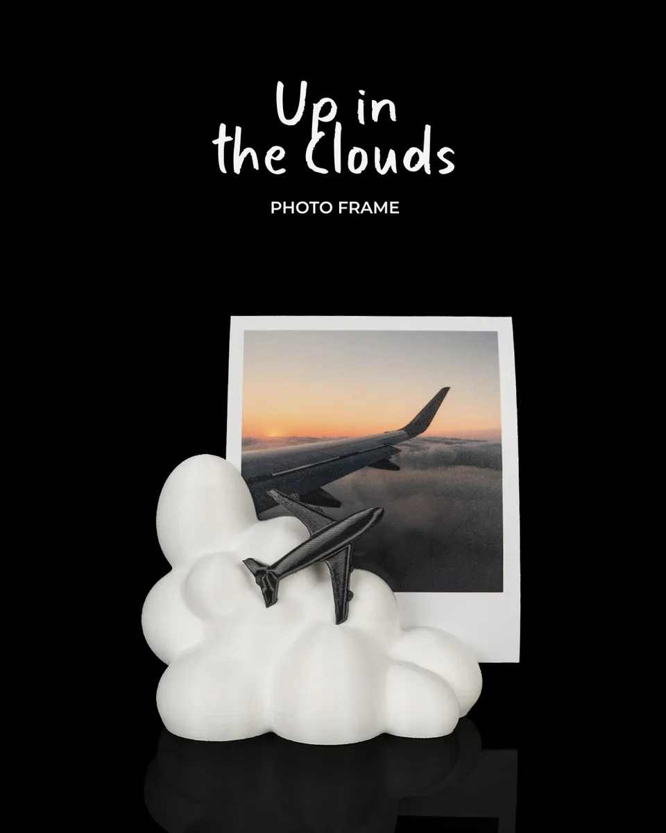 Up in the Clouds - Photo Frame