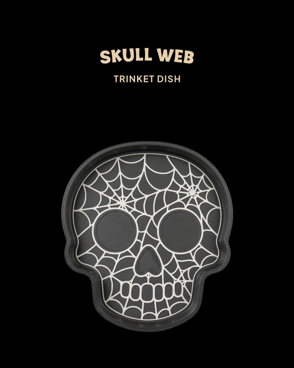 Skull Web - Trinket Dish