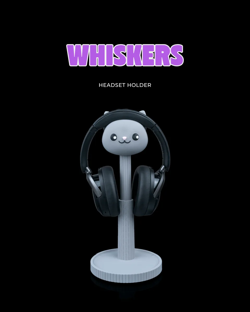 Whiskers - Headset Holder