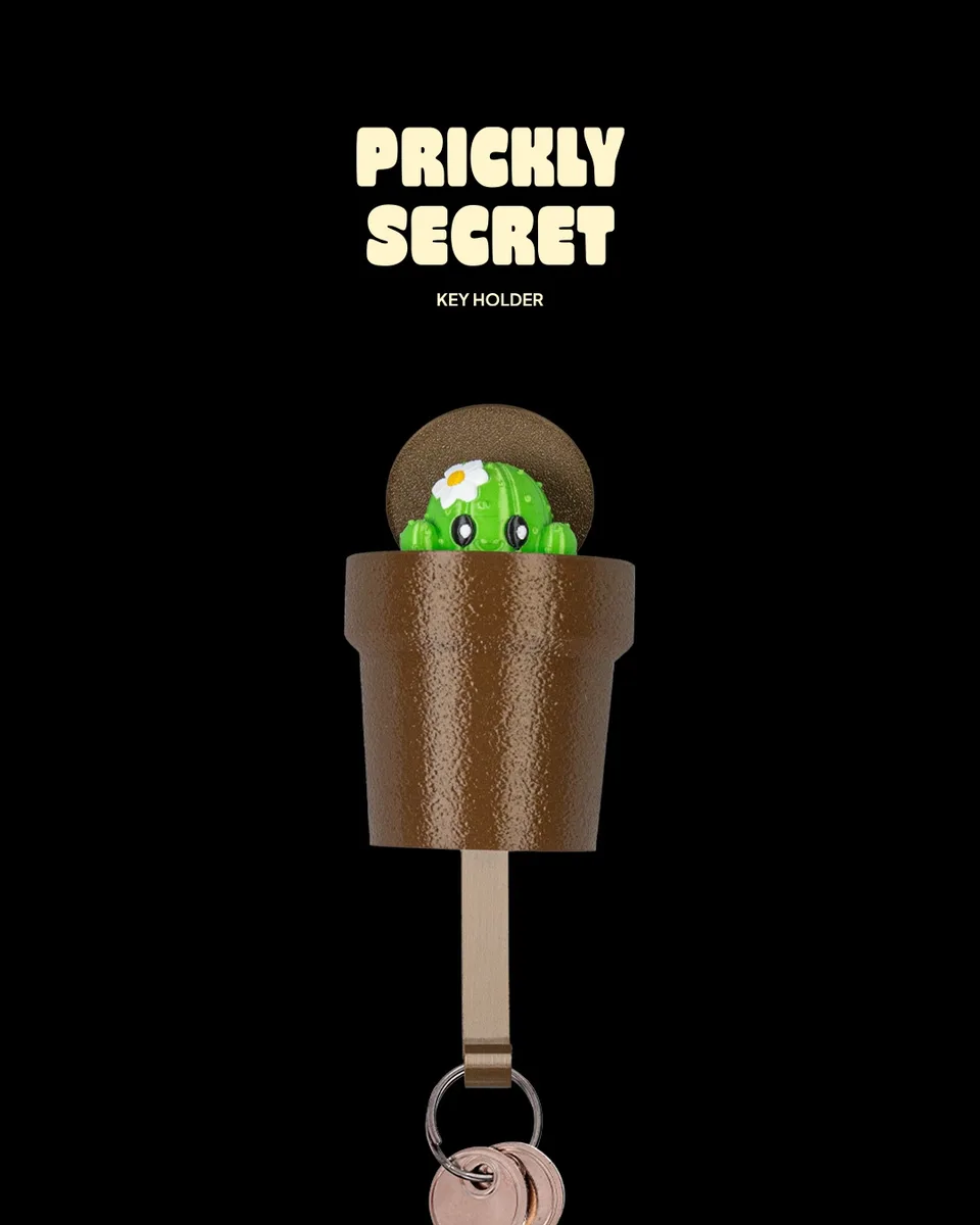 Prickly Secret - Key Holder