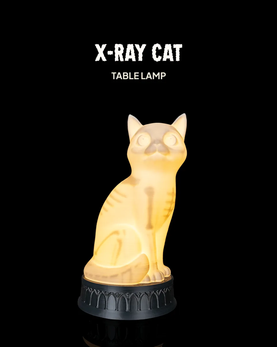 X-Ray Cat - Table Lamp