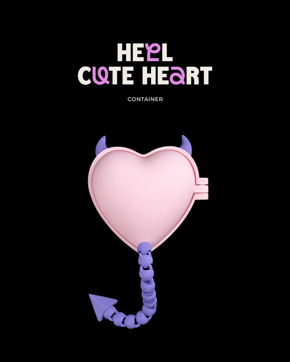 Hell Cute Heart - Container
