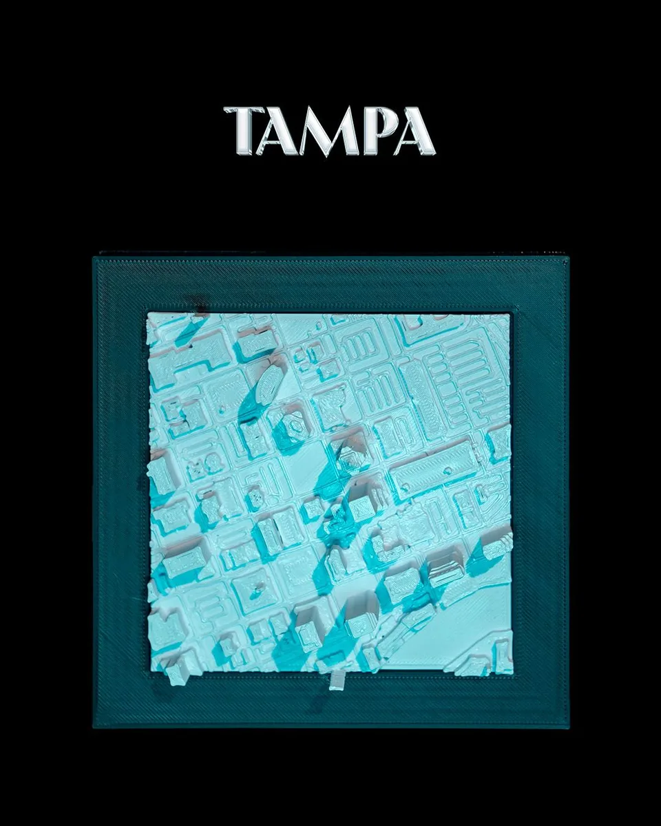 3D City Frames – Tampa