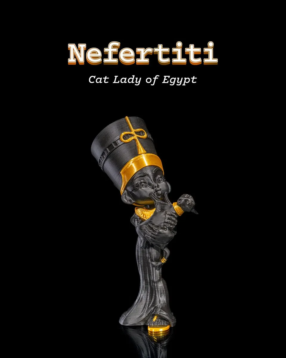 Nefertiti, Cat Lady of Egypt