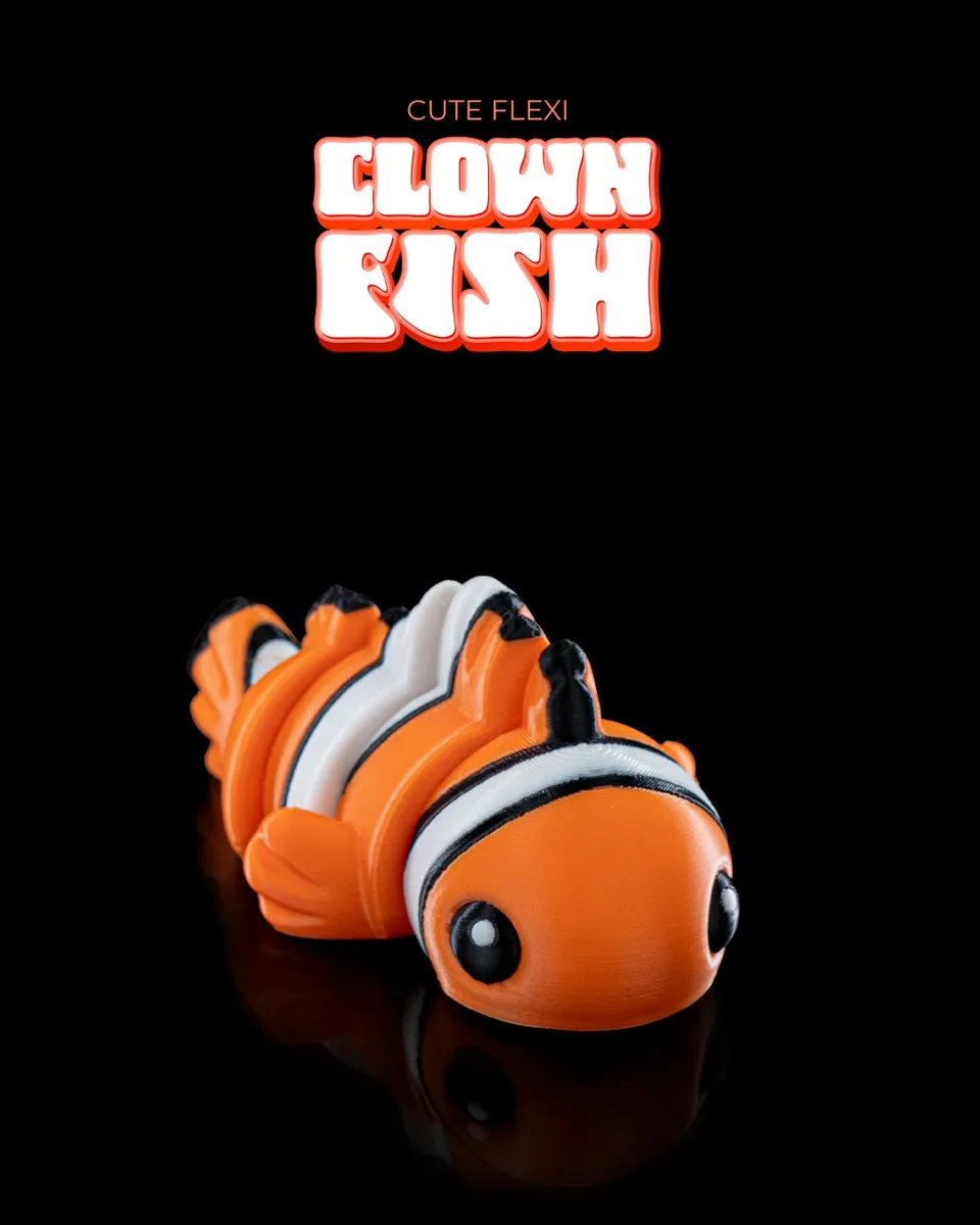 Cute Flexi Clownfish