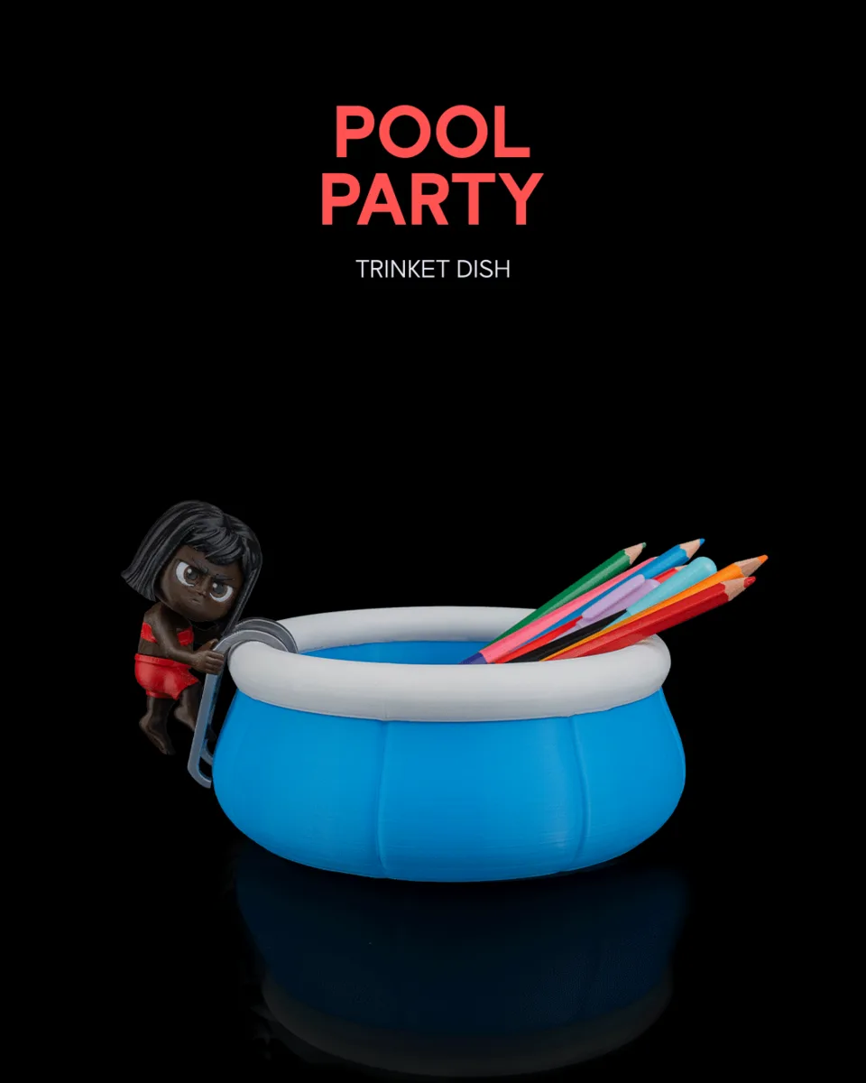 Pool Party Trinket Dish