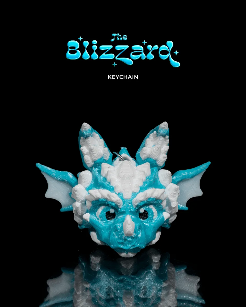 Blizzard Keychain