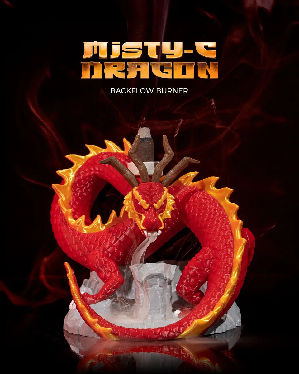 Misty-c Dragon Backflow Burner