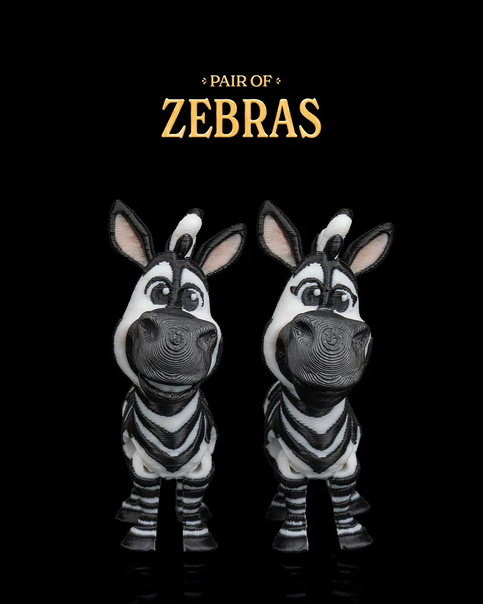 Pair of Zebras