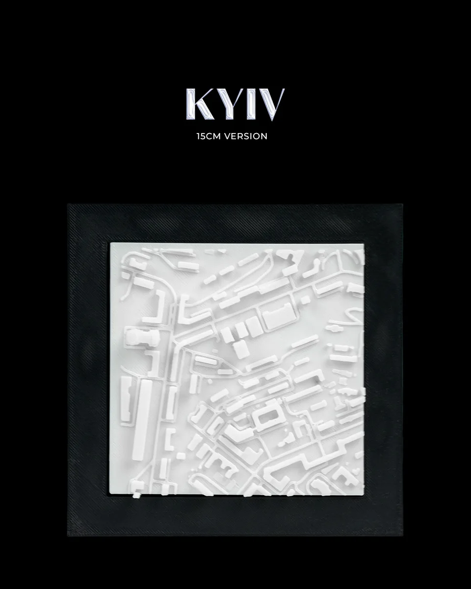 3D City Frames - Kyiv - 15cm Version