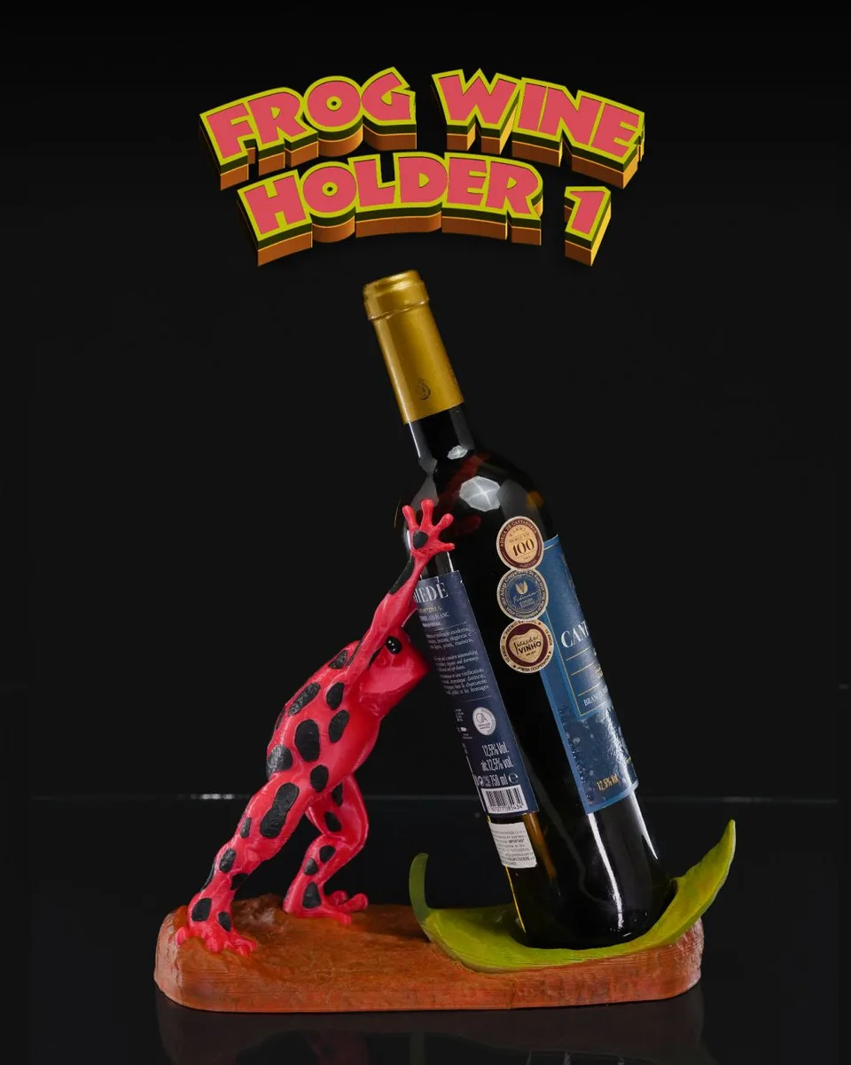 Frog Wine Holder 1