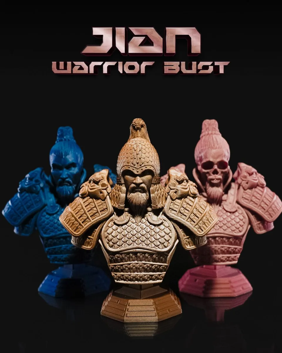 Jian Warrior Bust