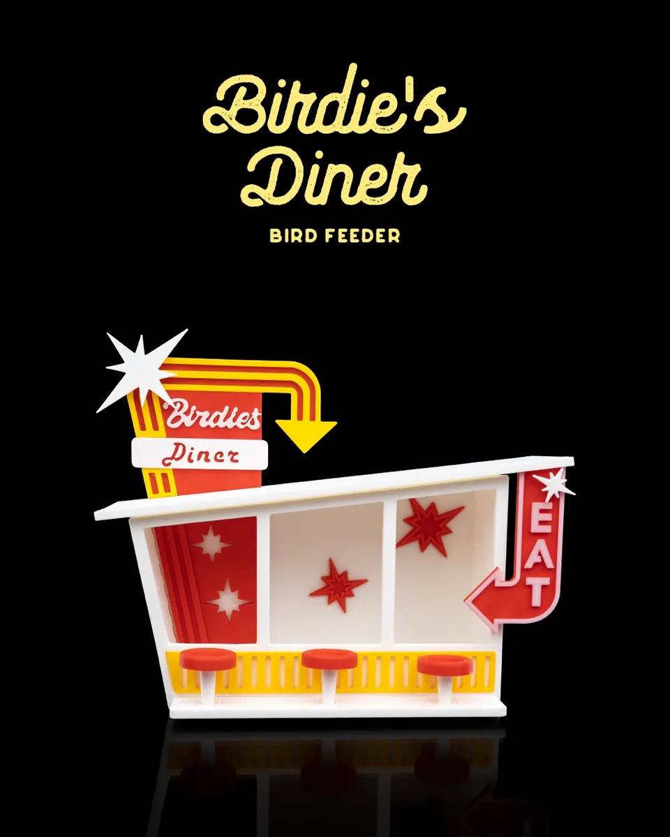 Birdie's Diner Bird Feeder