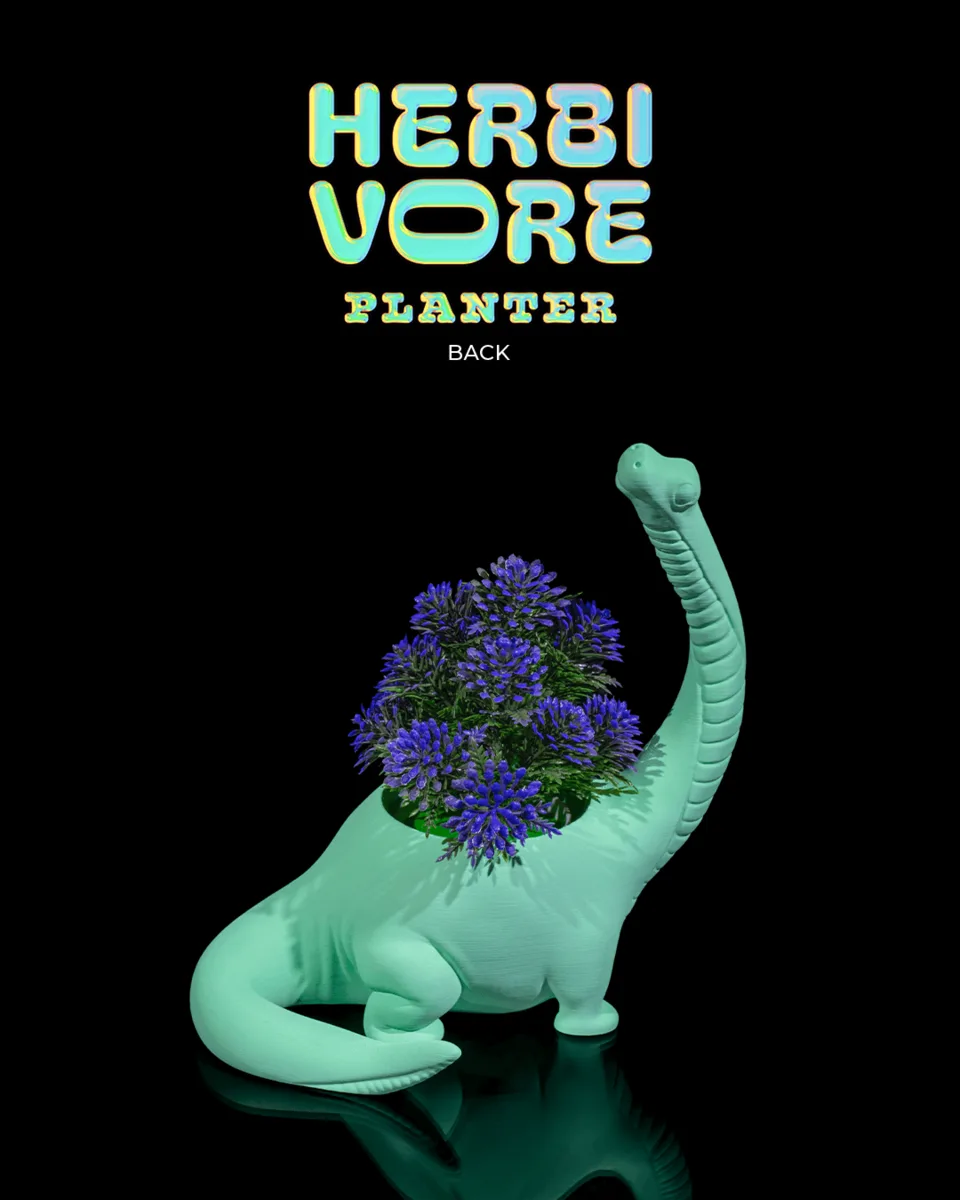 Herbivore Planter - Back