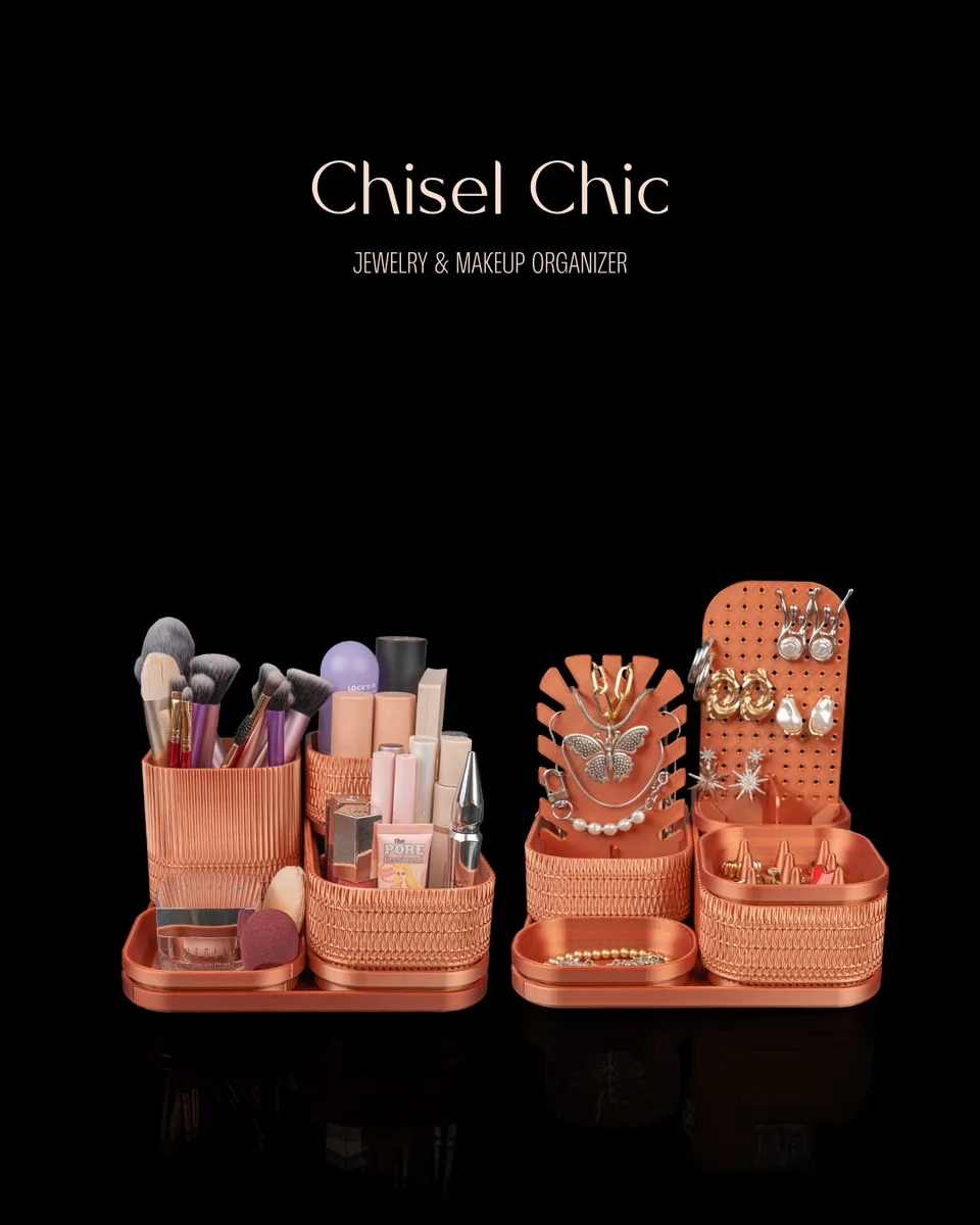 Chisel Chic - Jewelry & Makeup Organizer