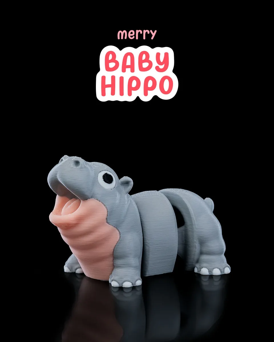 Merry Baby Hippo