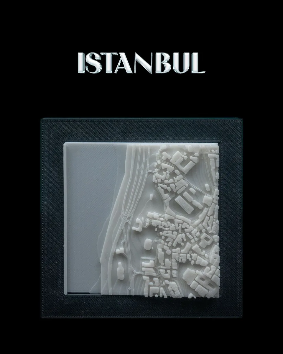3D City Frames - Istanbul