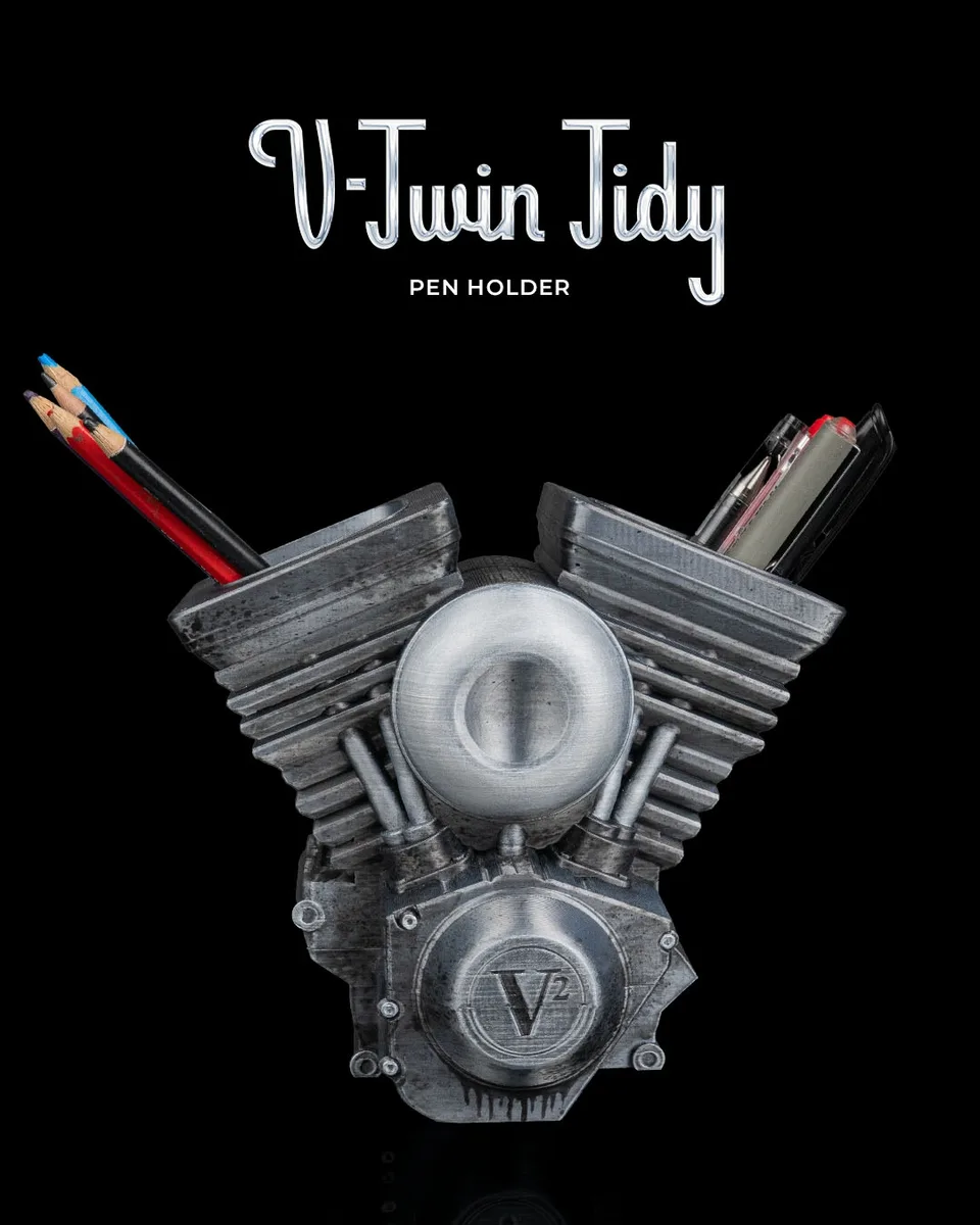 V-Twin Tidy  Pen Holder