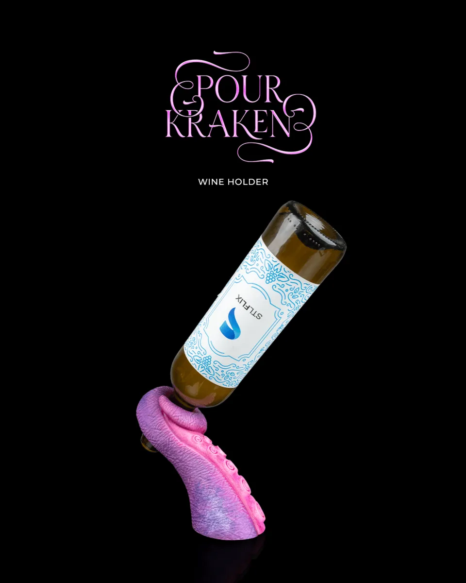 Pour Kraken - Wine Holder