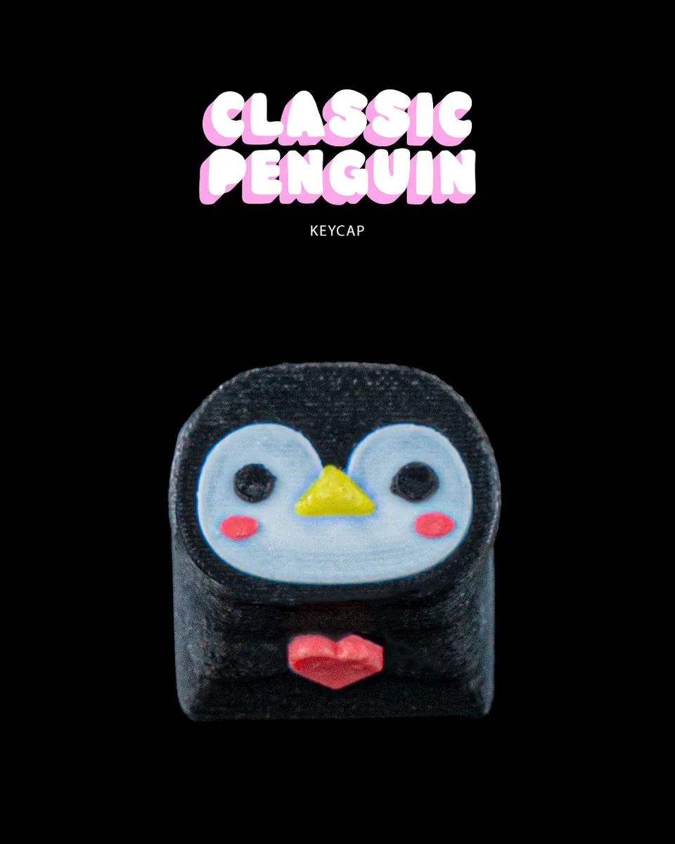 Classic Penguin Keycap