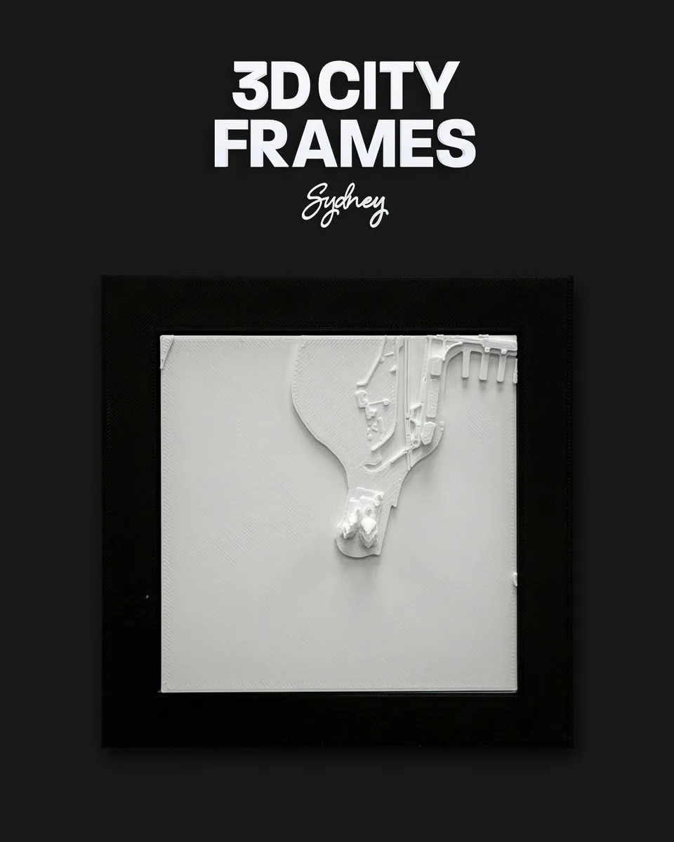 3D City Frames – Sydney