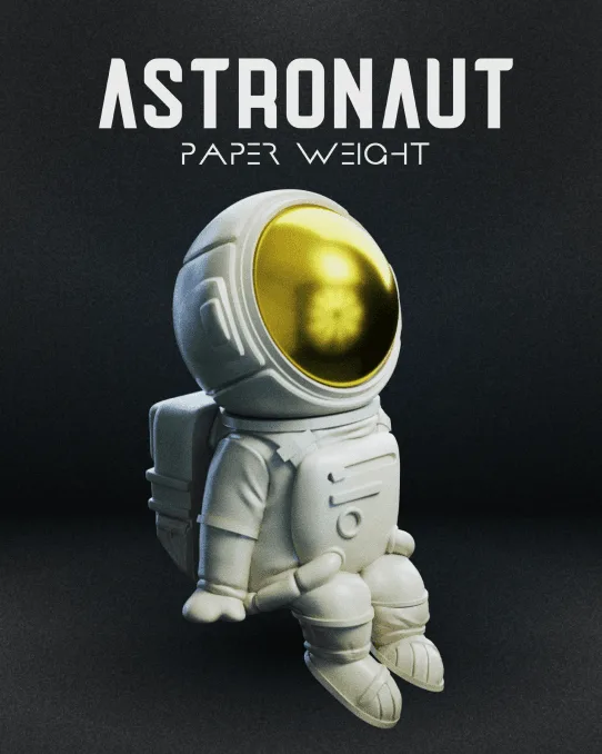 Astronaut Paper Weight