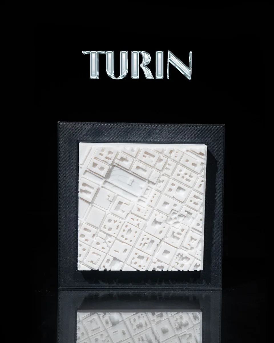 3D City Frames - Turin