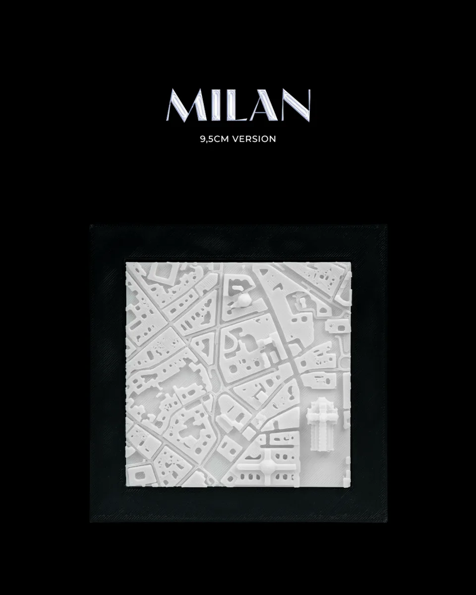 3D City Frames - Milan - 9,5cm Version