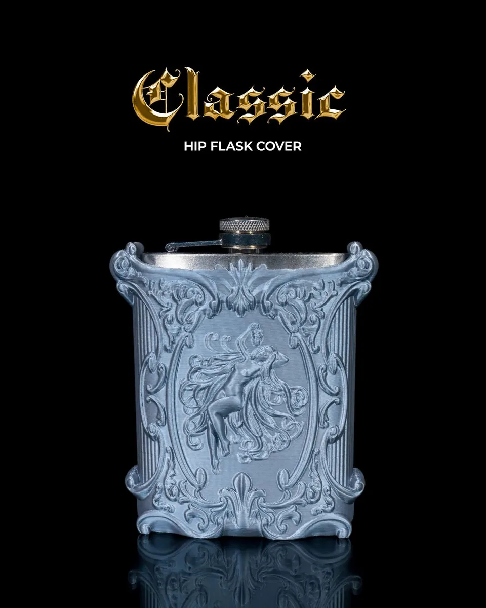Classic Hip Flask Cover 