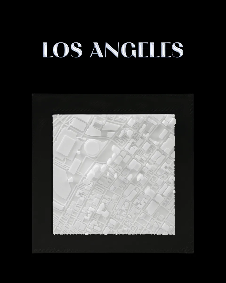 3D City Frames - Los Angeles