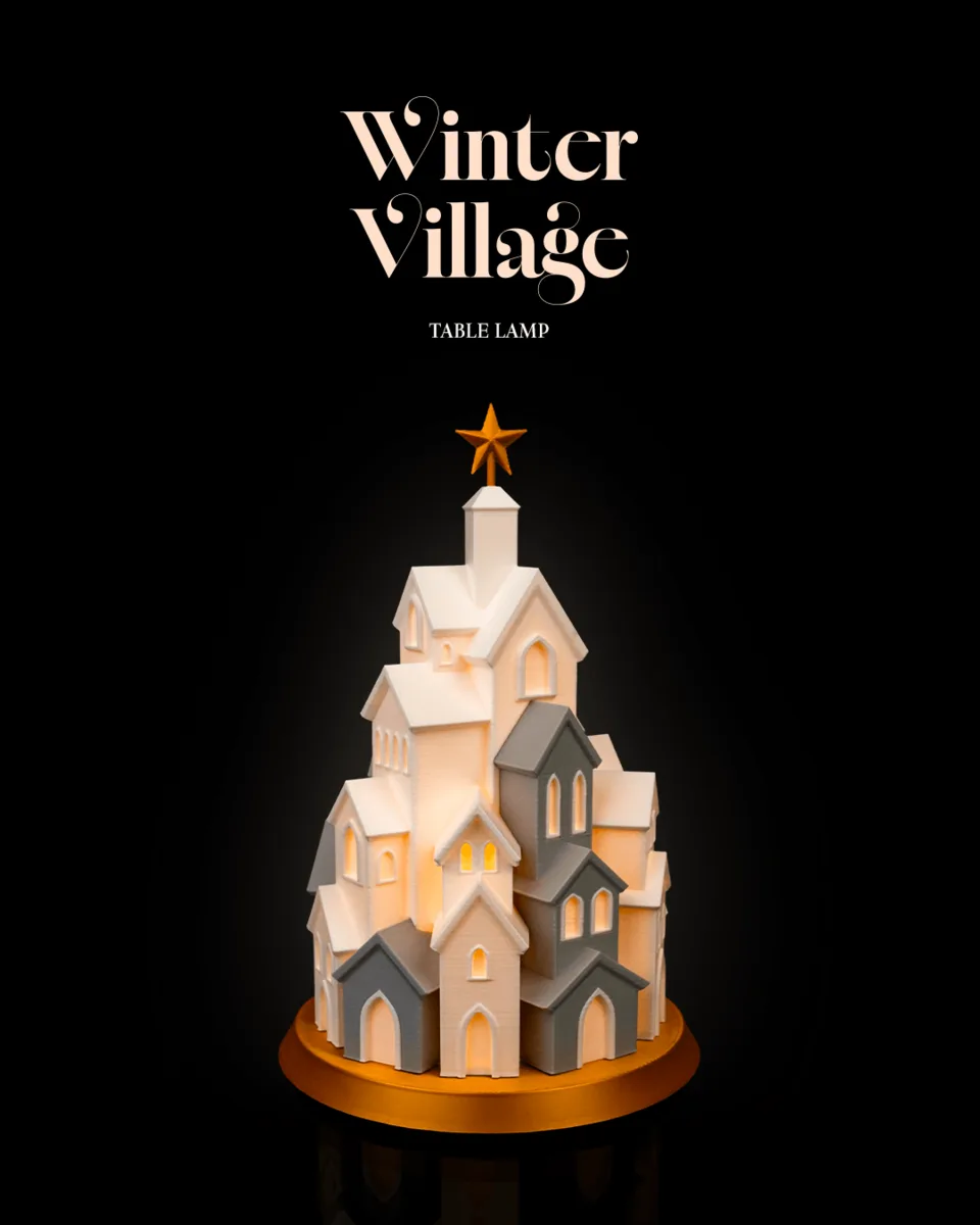 Winter Village - Table Lamp
