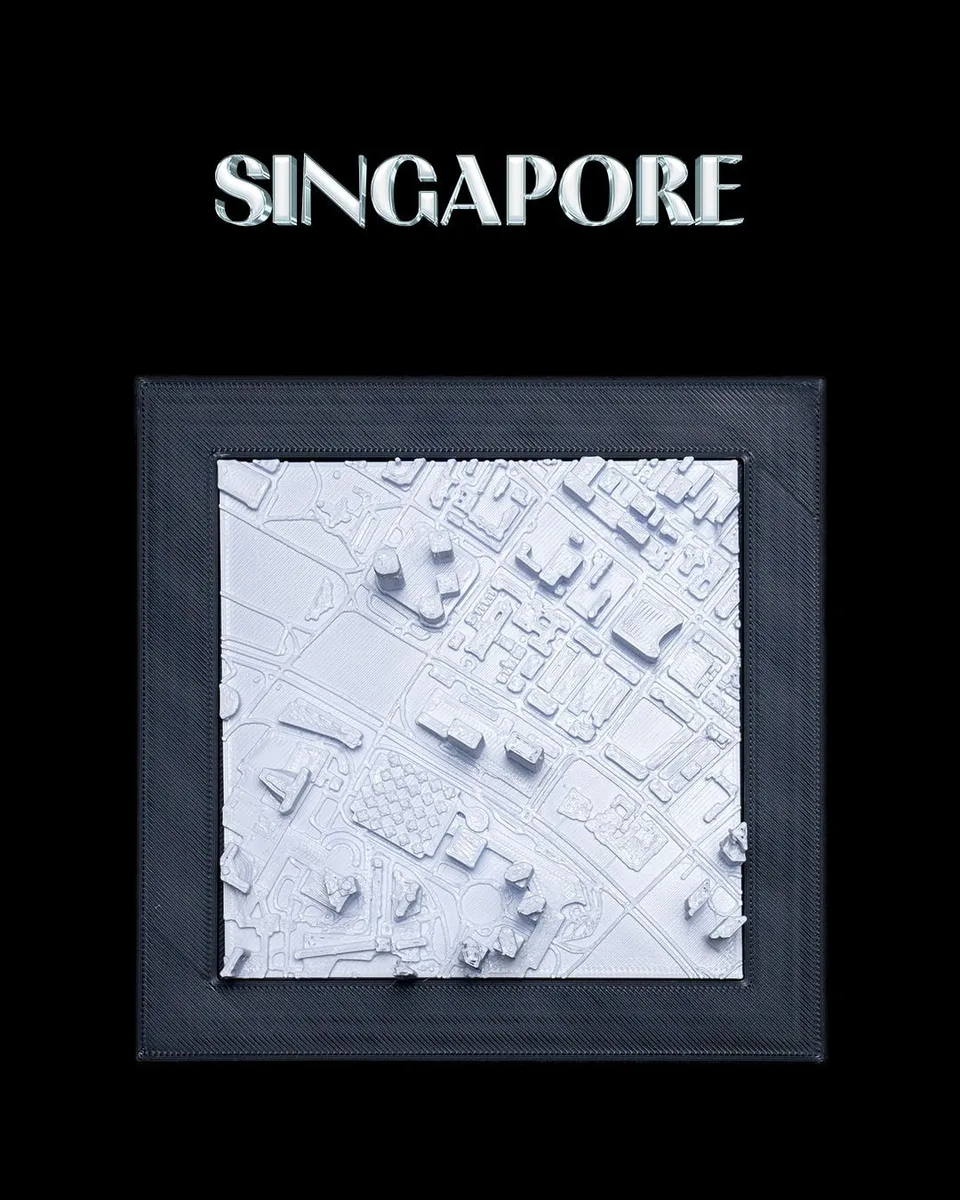 3D City Frames - Singapore