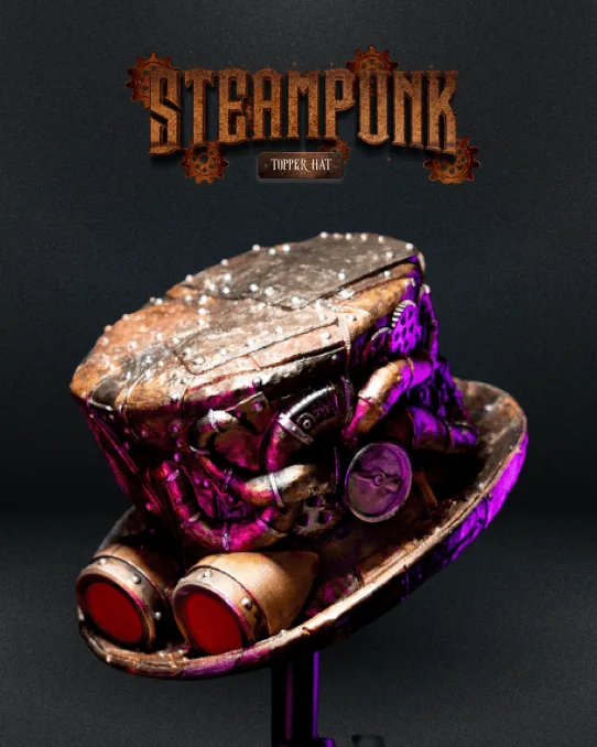 Steampunk Topper Hat