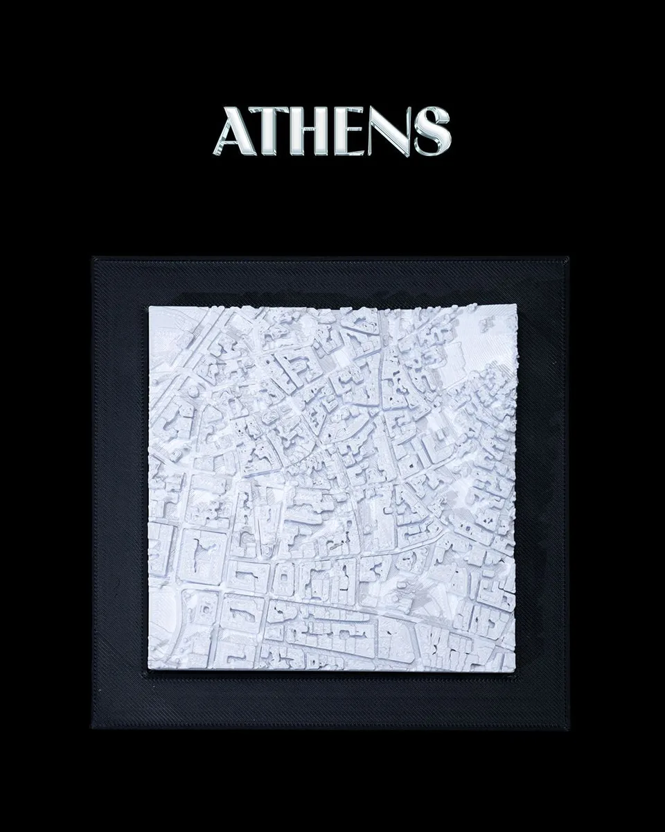3D City Frames - Athens