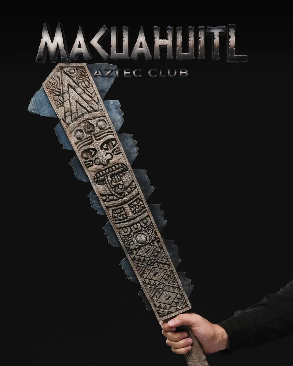 Macuahuitl Aztec Club