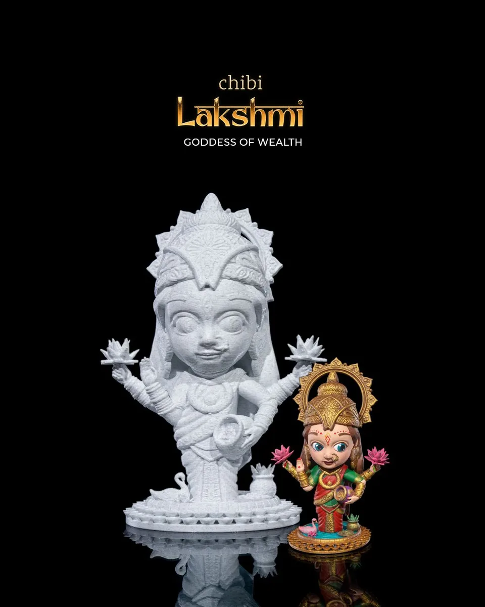 Chibi Lakshmi - Goddess of Wealth
