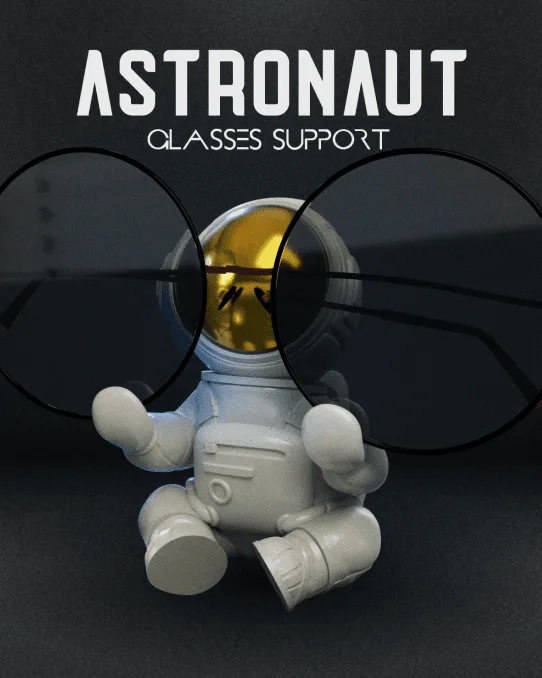 Astronaut Glasses Support