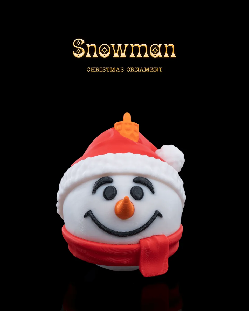 Snowman Christmas Ornament