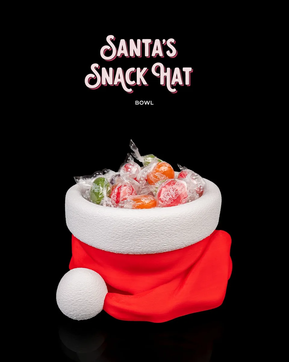 Santa’s Snack Hat - Bowl
