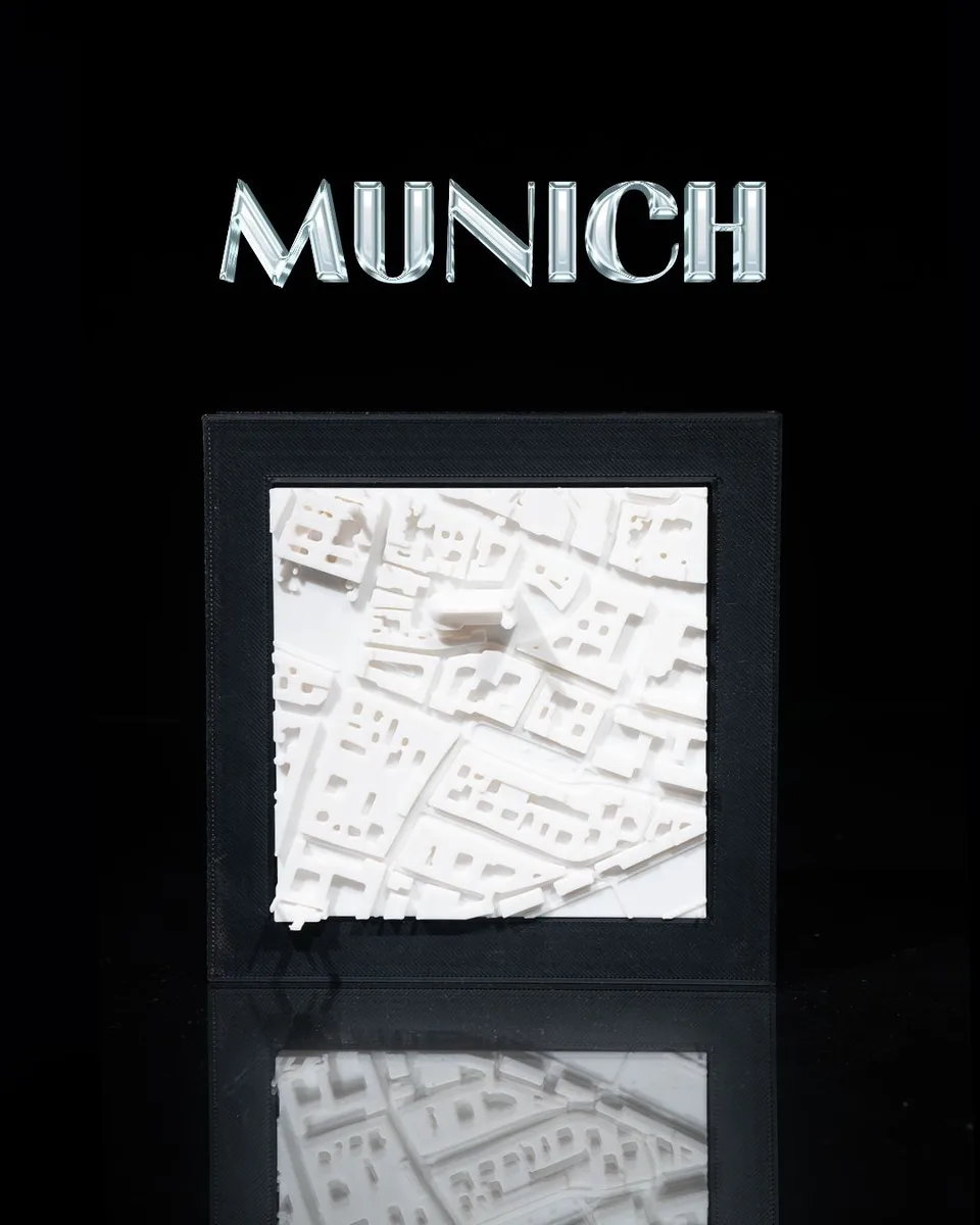 3D City Frames - Munich