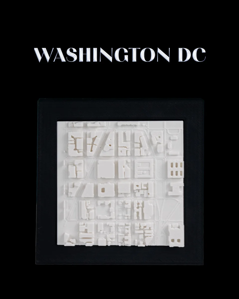 3D City Frames - Washington DC