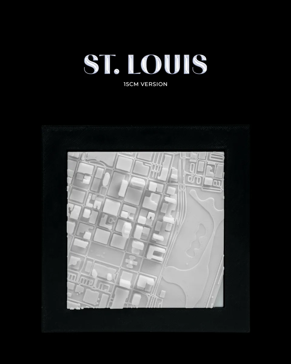 3D City Frames - St. Louis - 15cm Version
