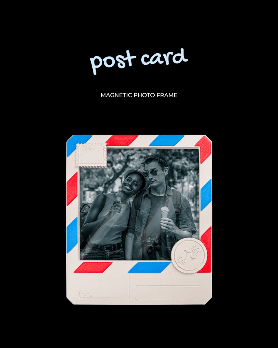 Post Card - Magnetic Photo Frame