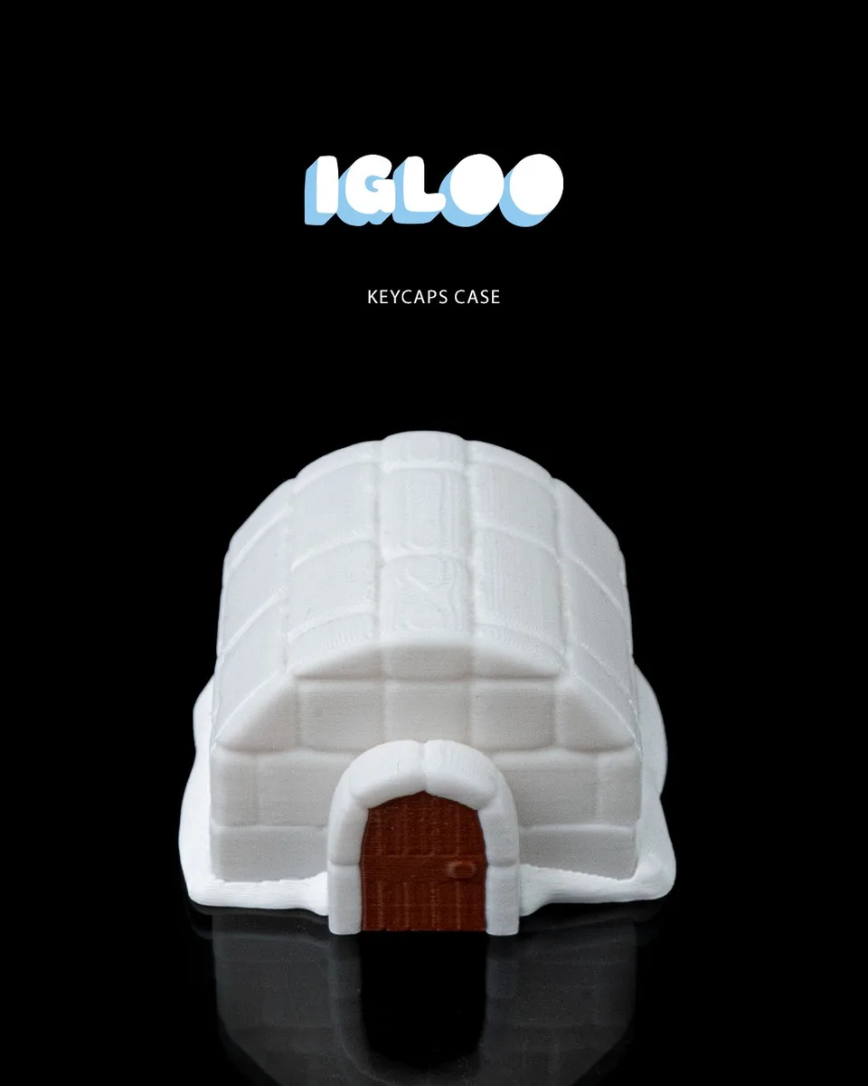 Igloo Keycaps Case