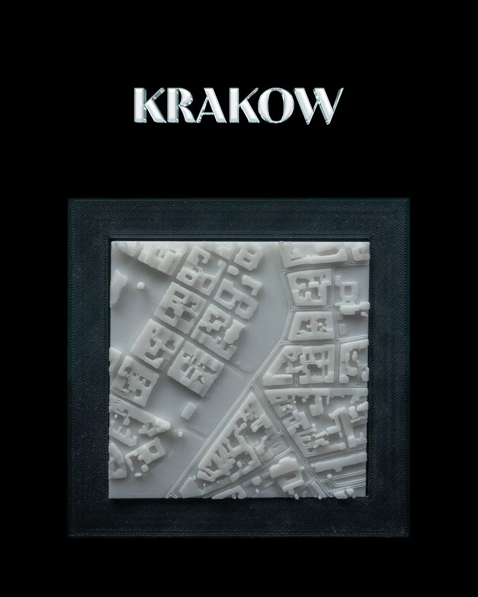 3D City Frames - Krakow
