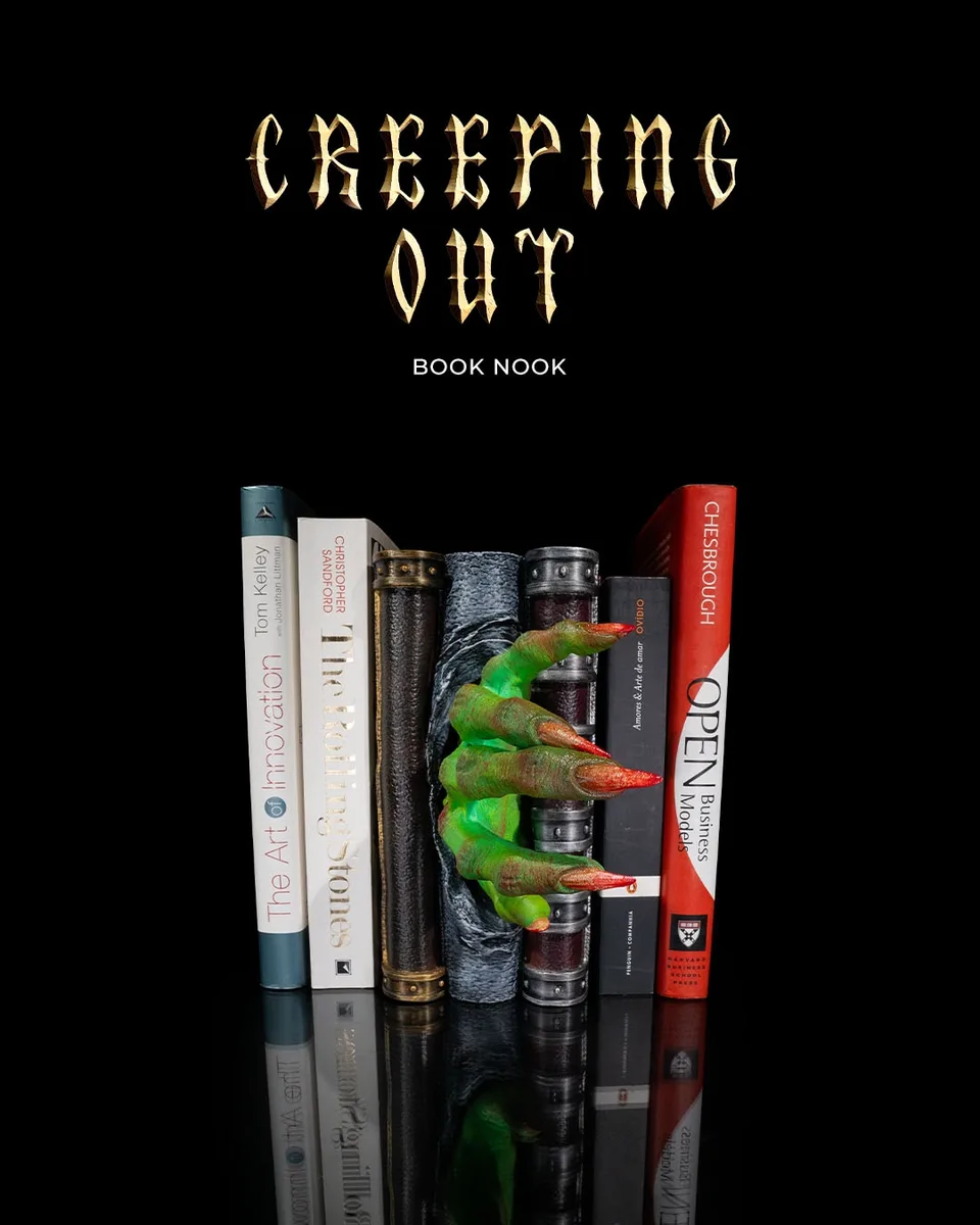 Creeping Out Book Nook 