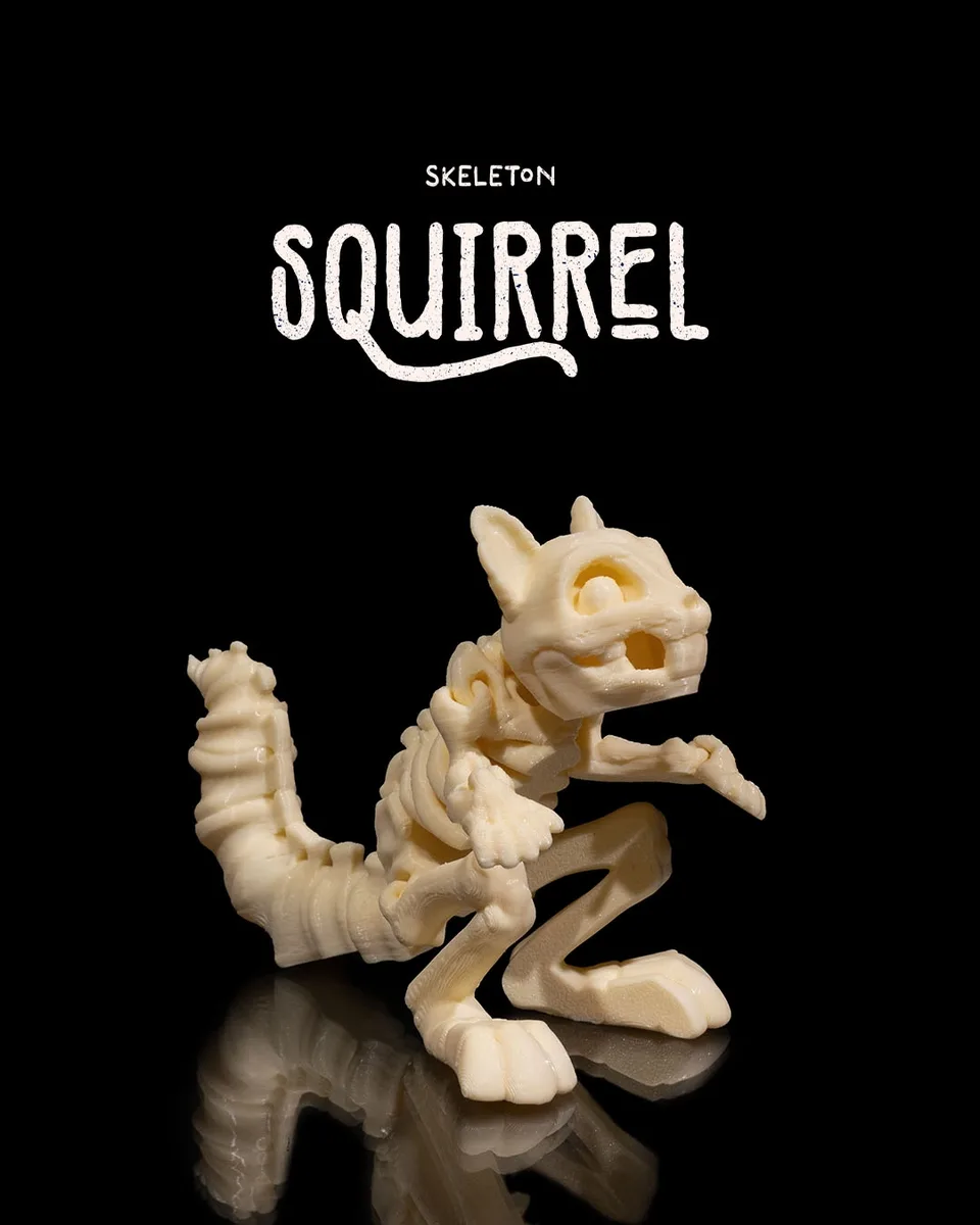 Skeleton Squirrel 