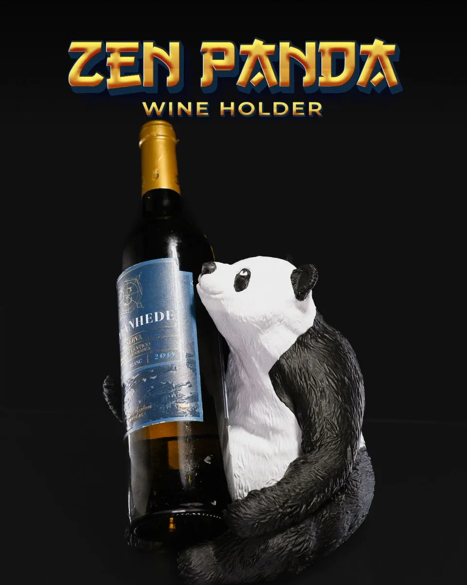 Zen Panda - Wine Holder