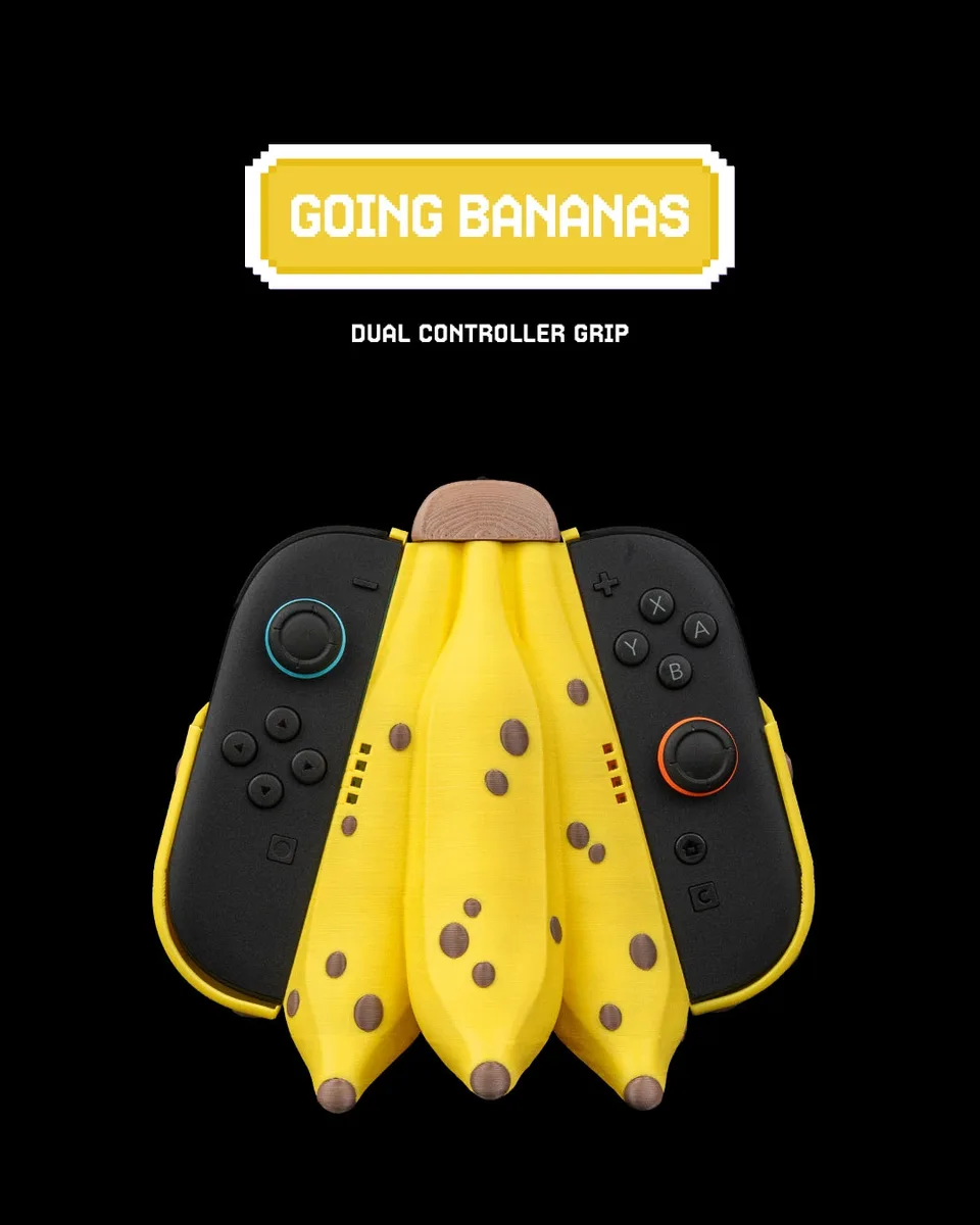 Going Bananas Dual Controller Grip